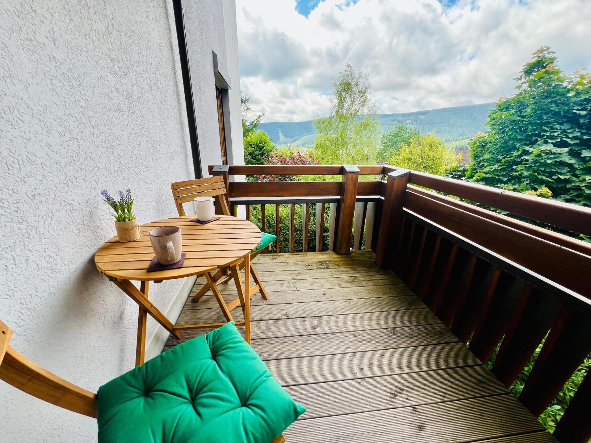 Panoramablick Mit Privatparkplatz, 2 Balkone Und 1,5 Baeder Lejlighed Titisee-Neustadt Eksteriør billede