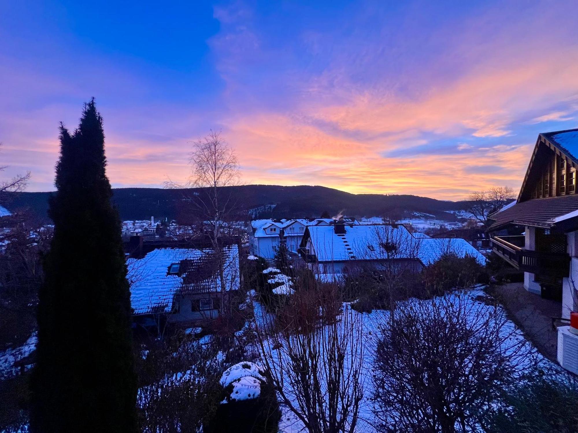 Panoramablick Mit Privatparkplatz, 2 Balkone Und 1,5 Baeder Lejlighed Titisee-Neustadt Eksteriør billede